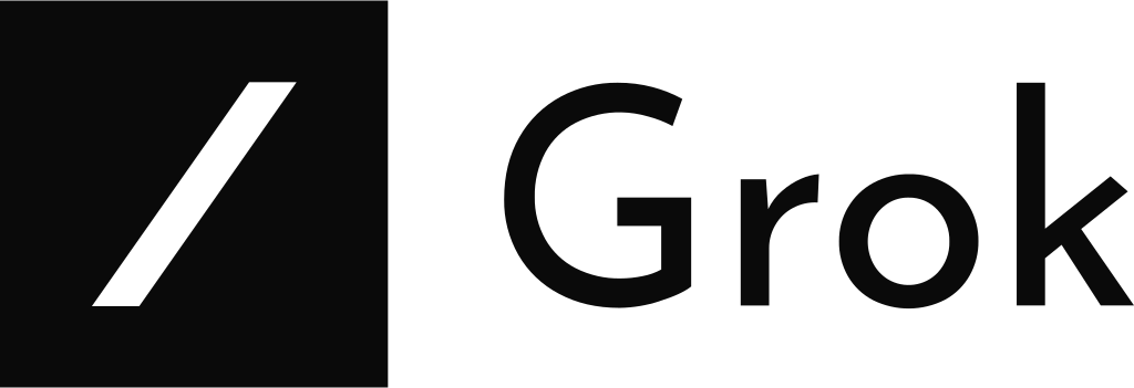 grok ai logo